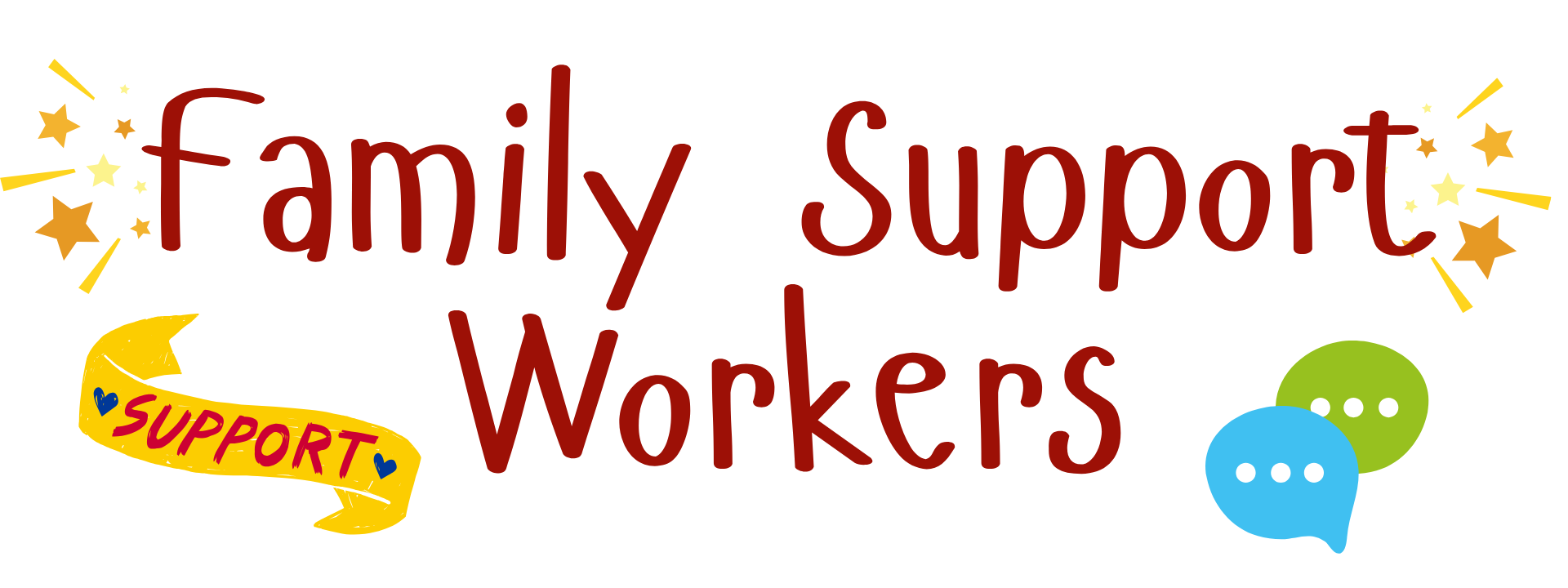 family support worker banner