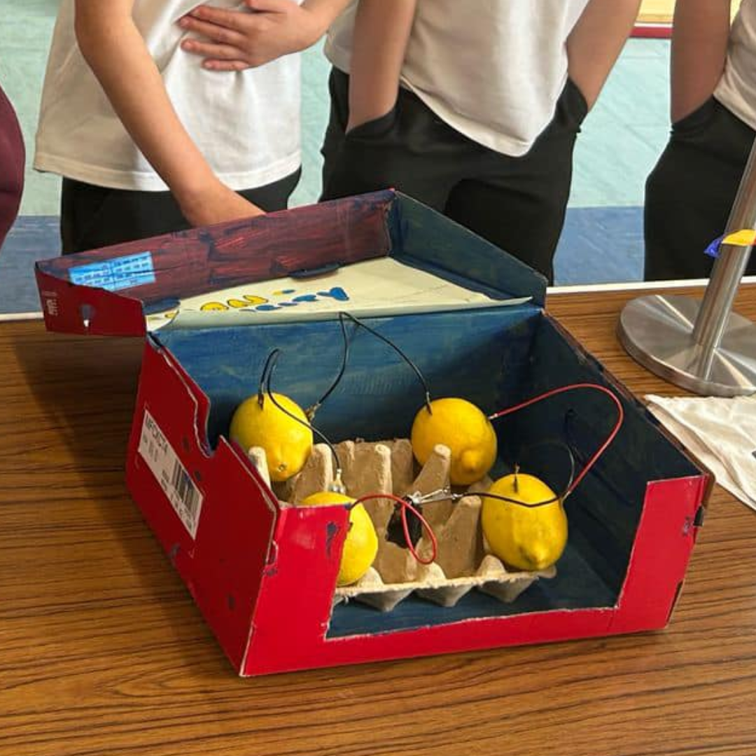 A lemon battery experiement